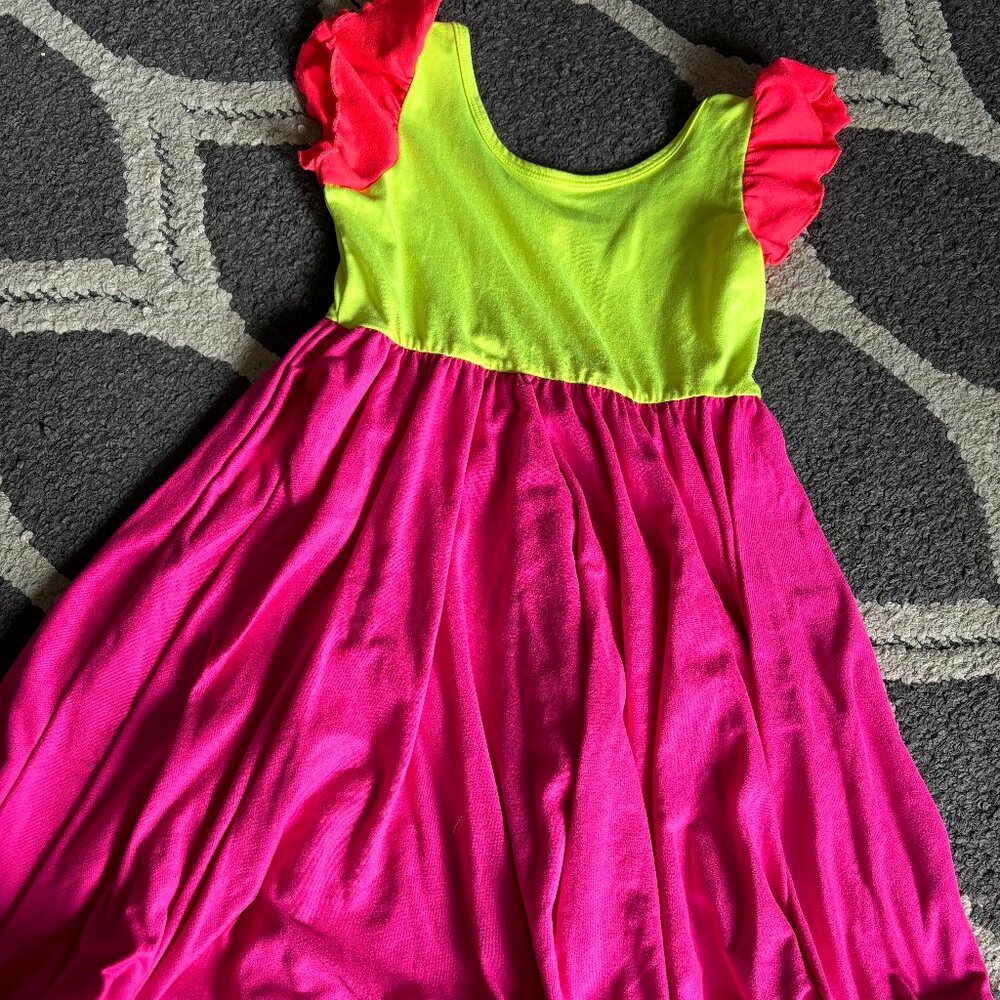Dot Dot Smile Empire Dress - Size 7